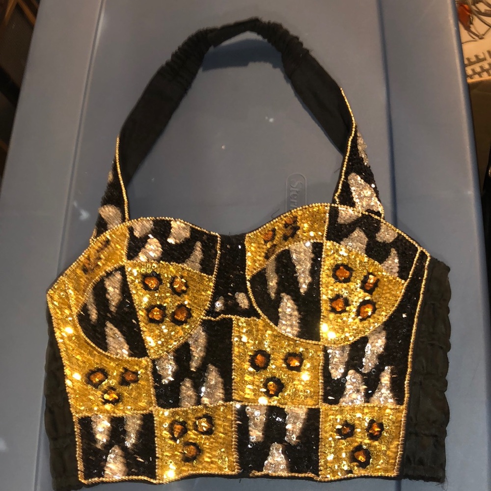Sparkle Halter Top